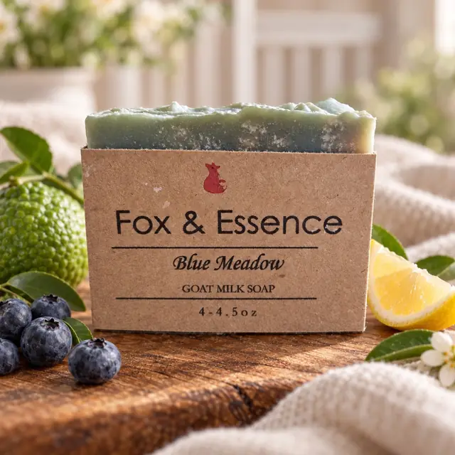 Blue Meadow goat milk soap