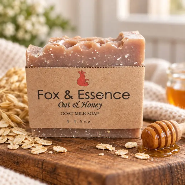Oat & Honey goat milk soap