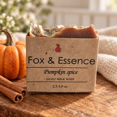 Pumpkin Spice goat milk soap